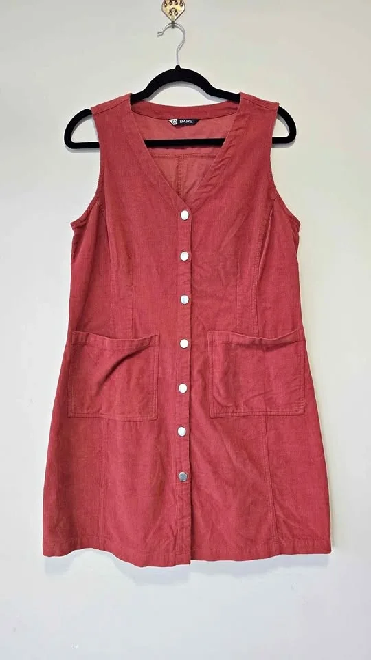 Clothing - Corduroy Pinafore Dress size M