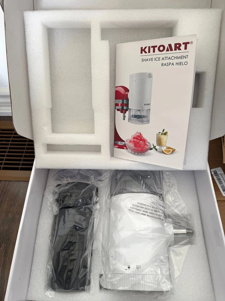Kitoart Stand Mixer Shaved Ice Attachment | Brand New
