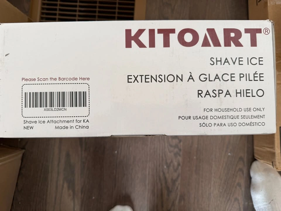 Kitoart Stand Mixer Shaved Ice Attachment | Brand New - photo 4