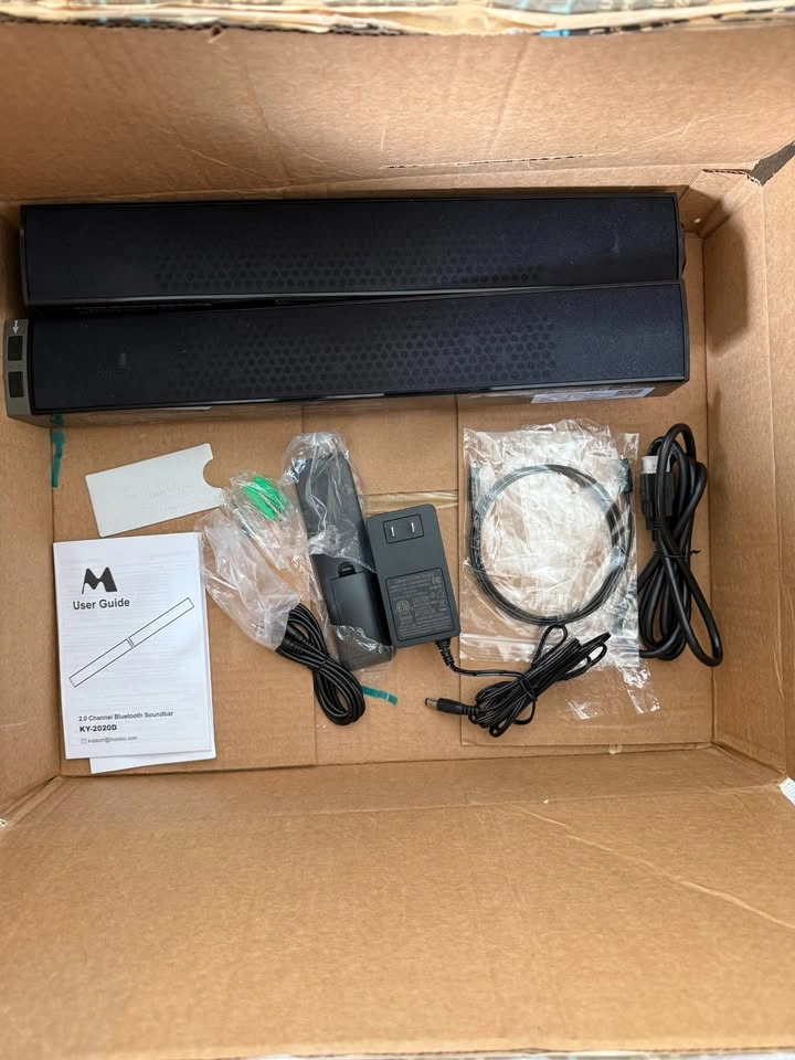 Mezeibo Bluetooth Sound Bar | 2.0 Channel Speaker - KY-2020D - photo 2