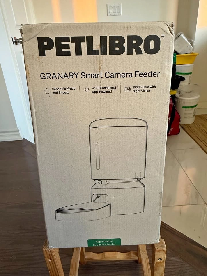 PETLIBRO Granary Smart Camera Pet Feeder 5L (PLAF203) - New