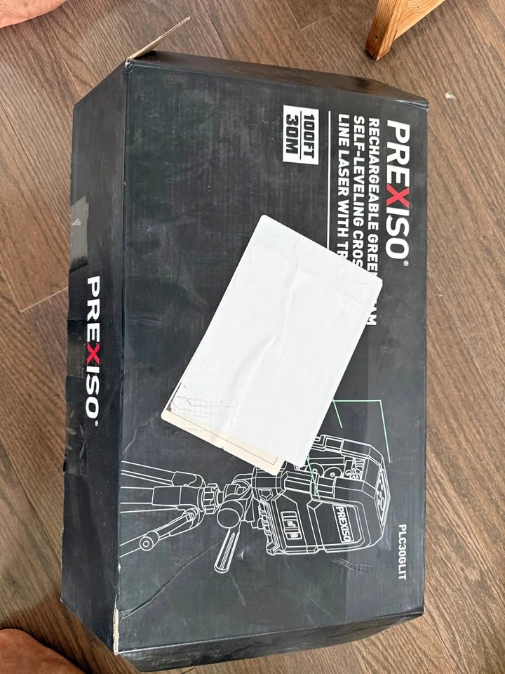 PREXISO Green Beam Self-Leveling Laser Level - Brand New