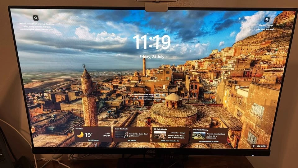 AOC 27V2H 27" IPS LED FHD Ultra-Slim FreeSync Monitor - photo 2