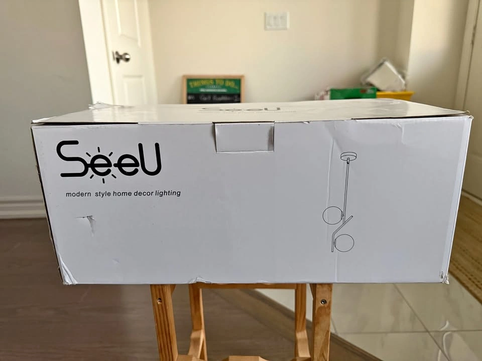 Modern LED Ceiling Light Fixture - Brand New