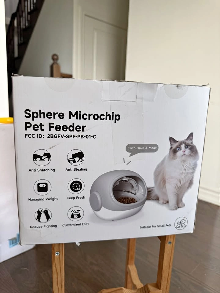Sphere Microchip Automatic Pet Feeder | Smart Pet Feeding System