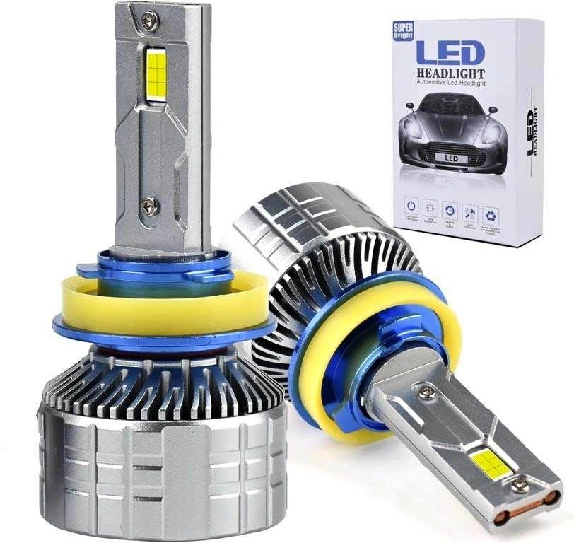 9005/9006/H11 LED Headlight Bulbs 30000LM 800% Brighter