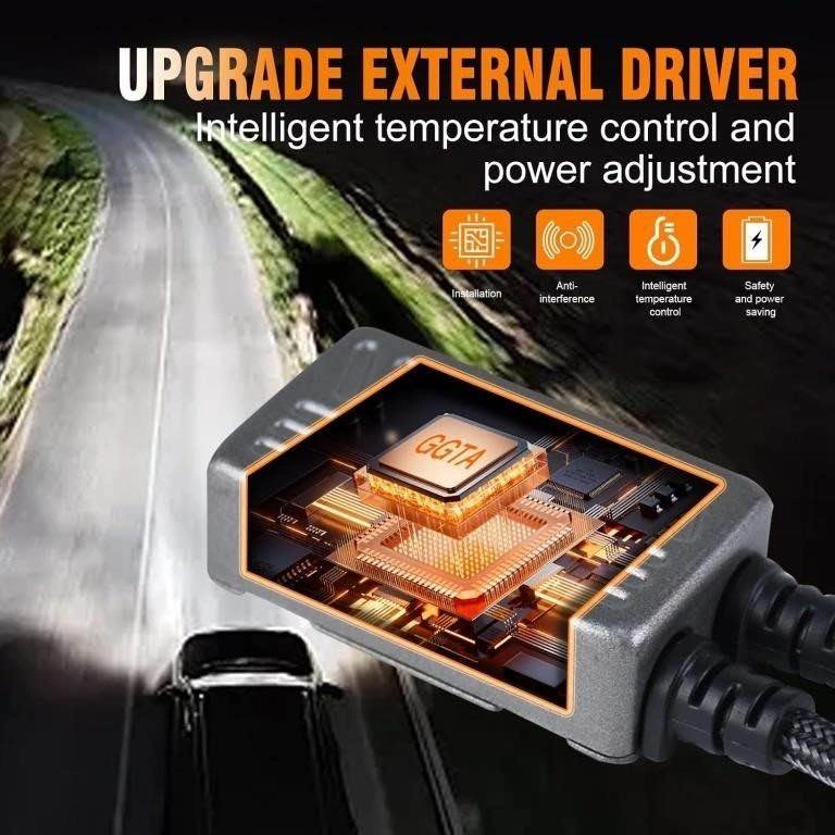 9005/9006/H11 LED Headlight Bulbs 30000LM 800% Brighter - photo 3