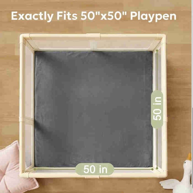 Huloosleep 50"x50" Playpen Mat