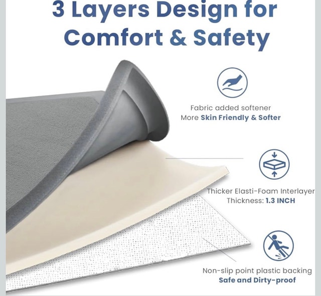 Huloosleep 50"x50" Playpen Mat - photo 4
