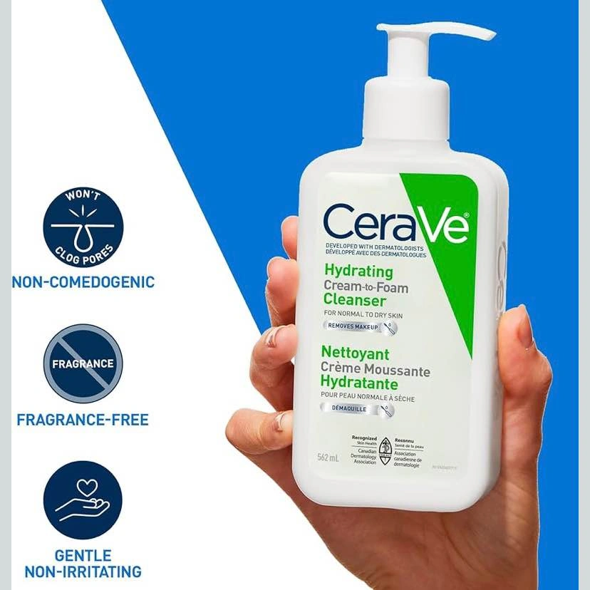 Cerave Hydrating Foaming Cleanser - photo 4