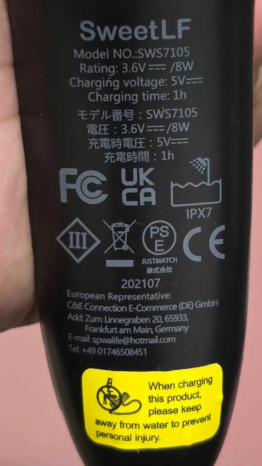 SweetLF SWS7105 Electric Shaver - photo 4