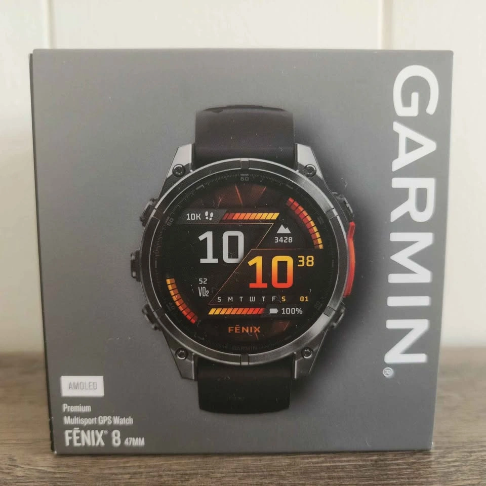 Brand New Garmin Fenix 8 AMOLED GPS 47mm Smartwatch - photo 2