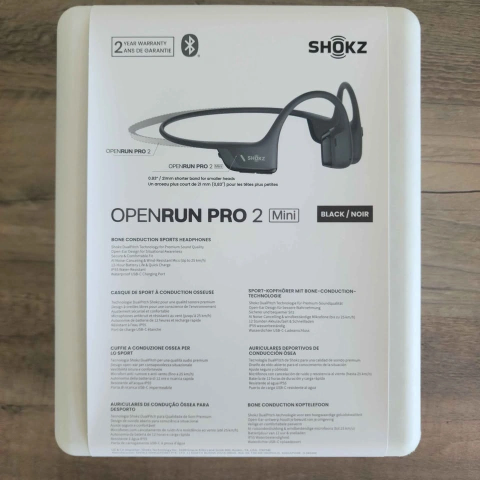 Brand New Shokz OpenRun Pro 2 Mini Bone Conduction Earphones - photo 2