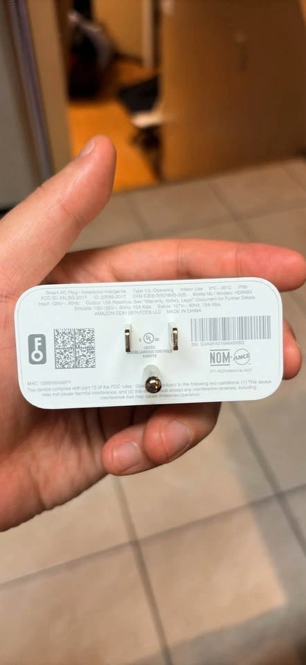 Amazon Smart Plug HD3DX - photo 2