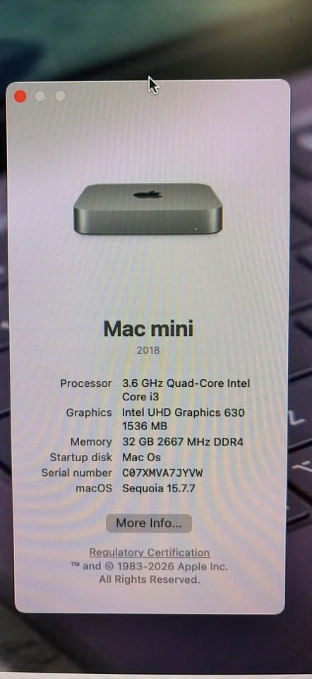 Apple Mac mini with Apple Keyboard, Magic Mouse, and AirPods - photo 2