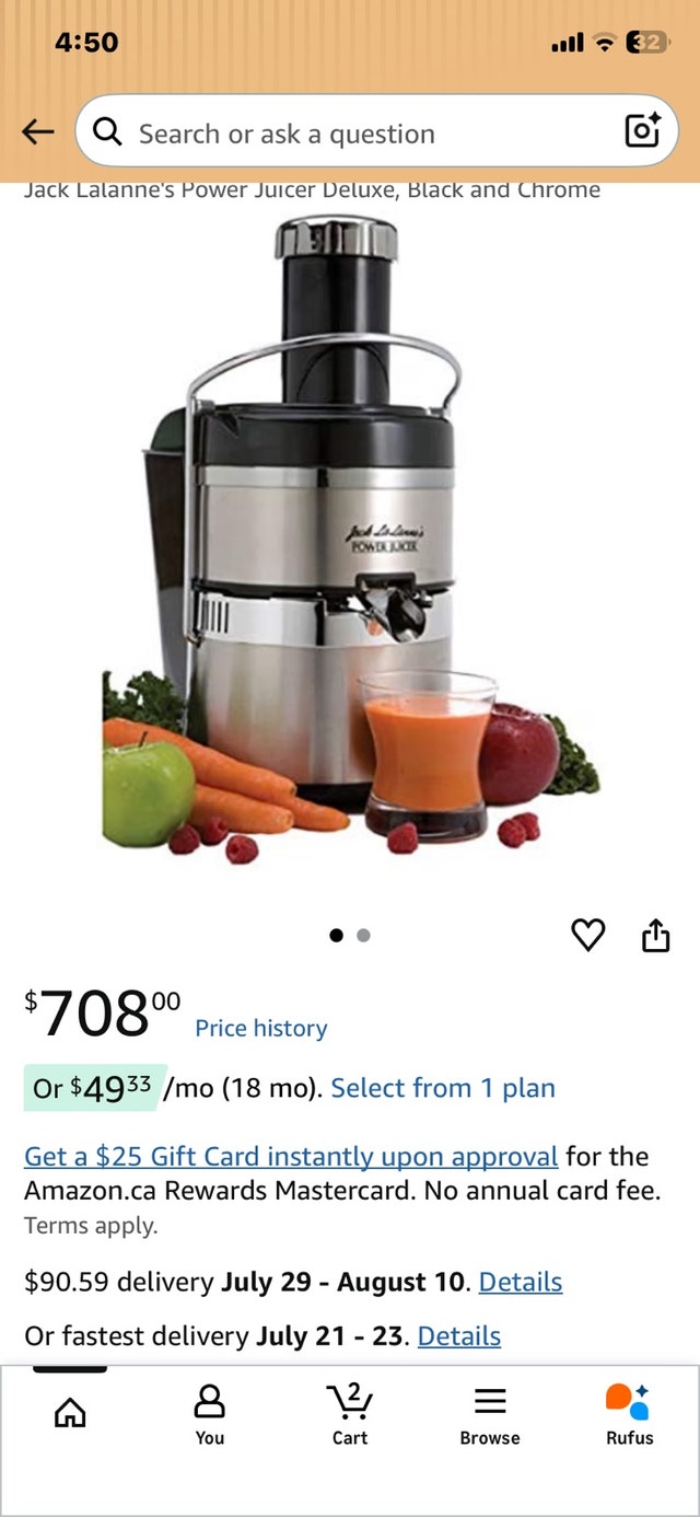 Tristar Jack LaLanne's Power Juicer