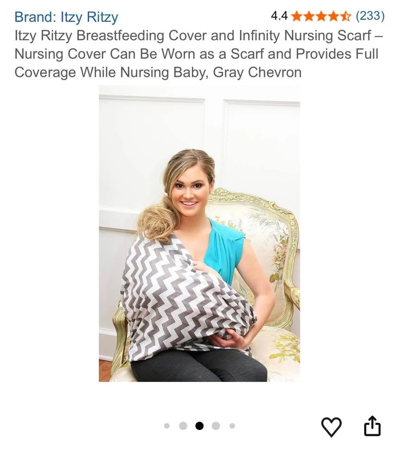 Itzy Ritzy nursing cover - photo 2