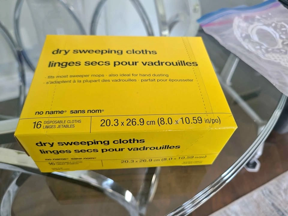 NEW DRY SWEEPING CLOTHS (for Swiffer mop) 16 pack