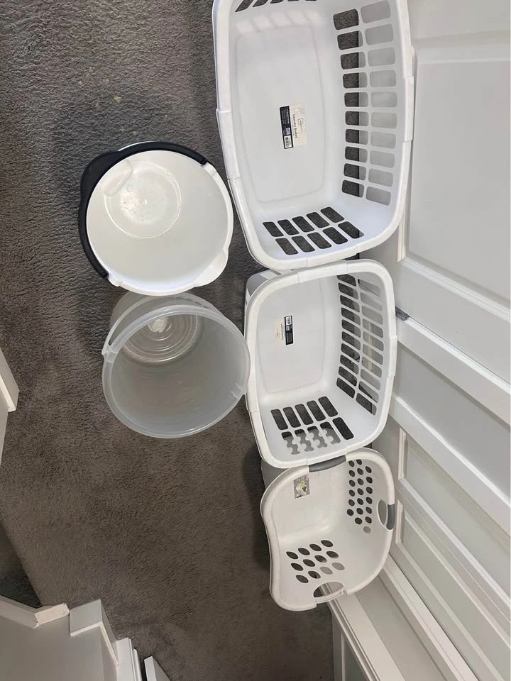5-Piece Laundry & Cleaning Bundle – Baskets & Buckets - photo 5