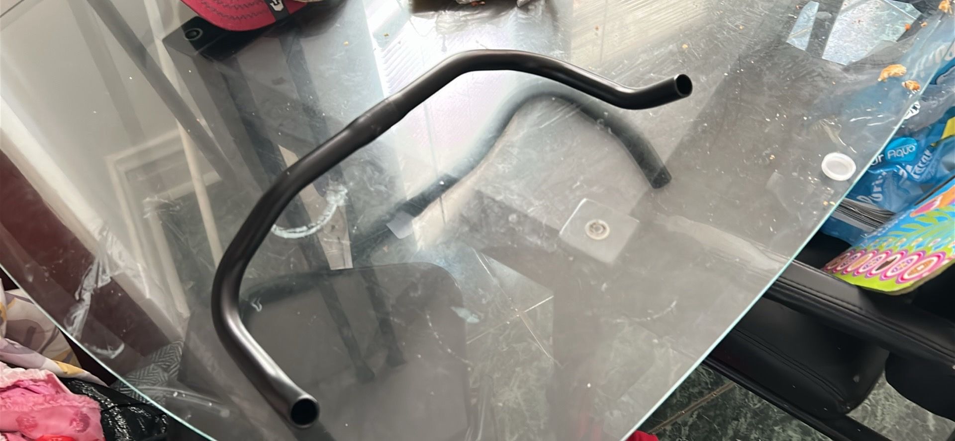 Steel bullhorn bars for fixie or track bike