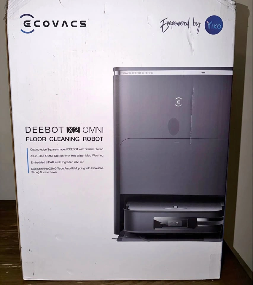 ECOVACS DEEBOT X2 Omni — Robot Vacuum & Mop - Brand NEW