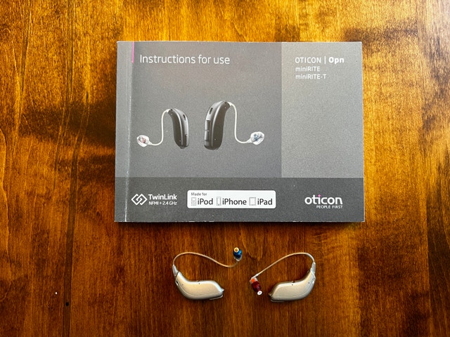 Oticon OPN 3 Minirite T Hearing Aids