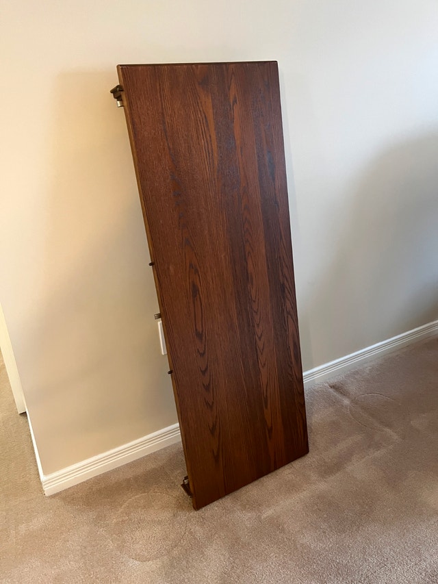 Solid Oak Dining Table + 6 Chairs - photo 4