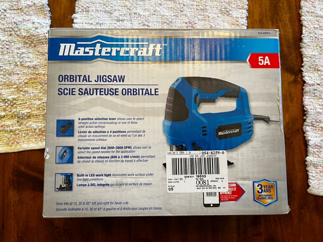 Mastercraft 5A Orbital Jigsaw