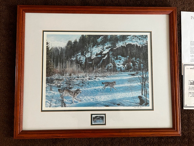 Paul Rankin Framed "Family Pursuit"