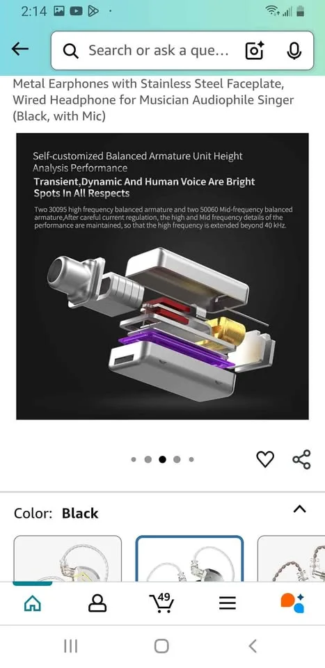 New. KZ ZS10 Pro Wired Earbuds image indicator(3)