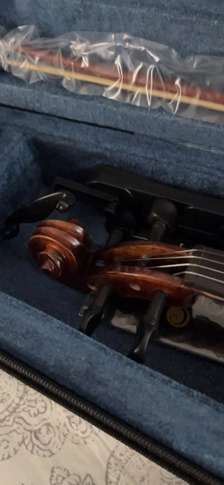 Mendini by Cecilio Violin with Case and Two Bows - photo 3