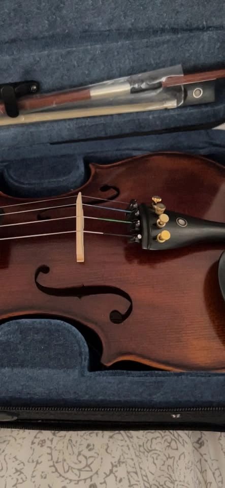 Mendini by Cecilio Violin with Case and Two Bows - photo 4