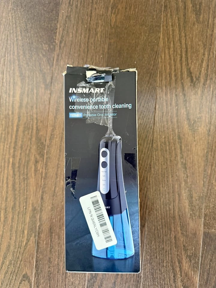 Insmart Wireless Portable Oral Irrigator – Rechargeable Water Fl