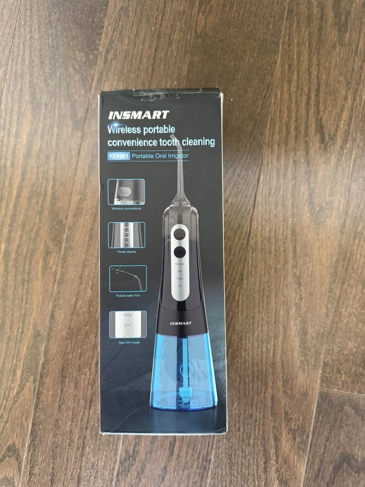 Insmart Wireless Portable Oral Irrigator – Rechargeable Water Fl - photo 3