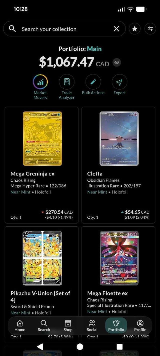 Pokemon TCG Card Collection