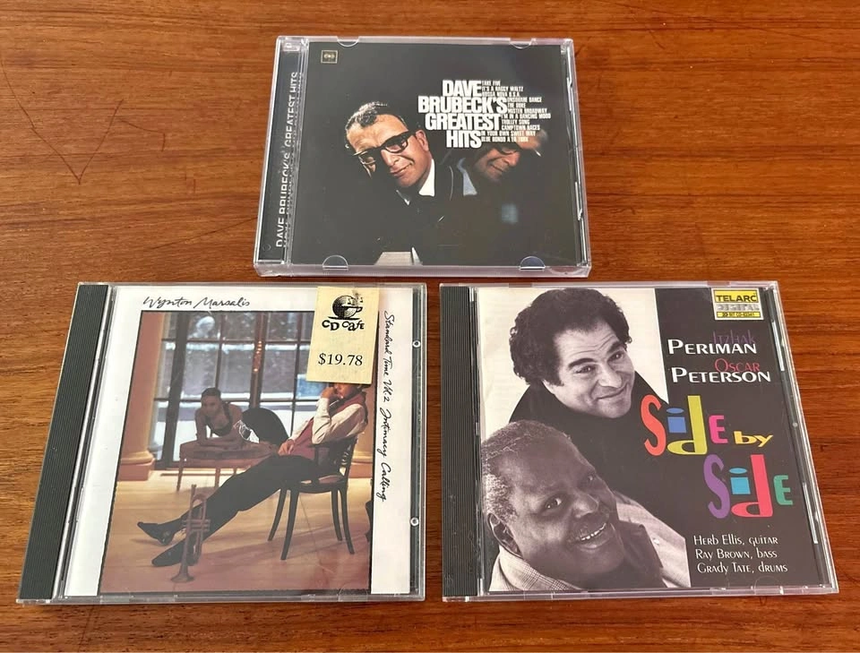 Vintage Jazz CD Lot (3 Albums) – Oscar Peterson, Dave Brubeck, W