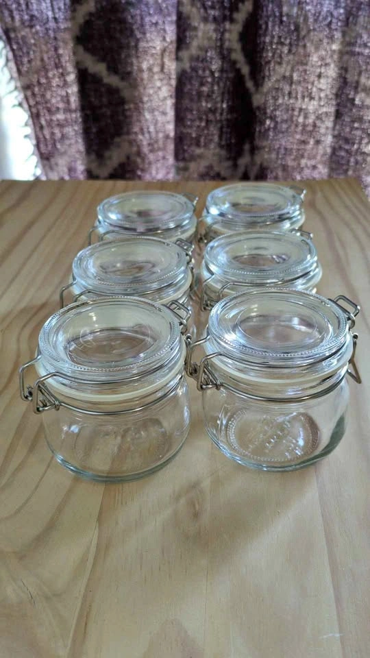 IKEA KORKEN airtight glass jar with lid