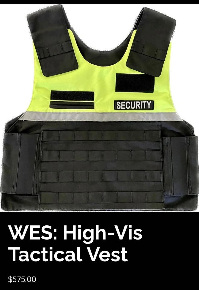 Security vest for sale. LEVEL 3 bulletproof. Size S and M