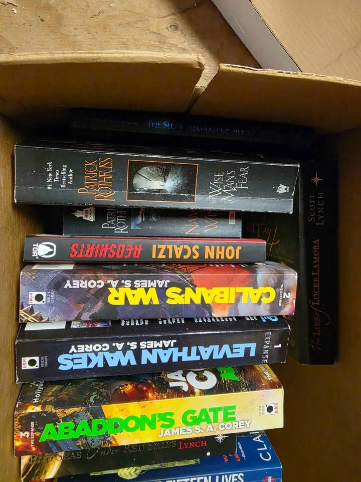 $10 for All! BULK BOOK LOT: Expanse, Rothfuss, Lynch & More - photo 3