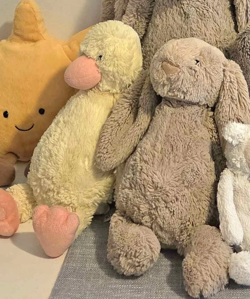 Jellycat Bashful Bunny & Duck - $50 for both