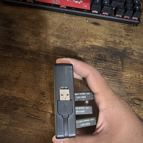 XH-Y3 Triple Battery Charger USB w/ LCD for GoPro HERO5 6 7 8 - photo 4