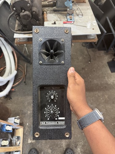 PRO Horn/Compression Driver Horn Tweeter w/ Crossover Panel