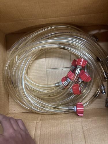 Saint Globin Soda Fountain Clear Beverage Tubing Hose Set