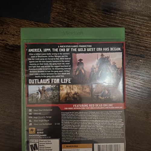 Rockstar Games Red Dead Redemption II Xbox One 2-Disc w/ Case - photo 4