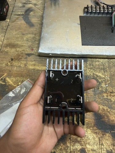 BAOMAIN Bridge Rectifier Black QL100A1200V / QL-100A Model - photo 2
