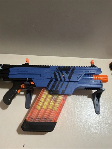 NERF Rival Charger MXX-1200 Blaster Blue w/ Magazine 2019