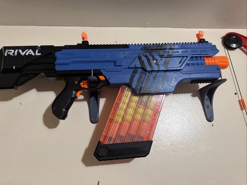 NERF Rival Charger MXX-1200 Blaster Blue w/ Magazine 2019 - photo 2