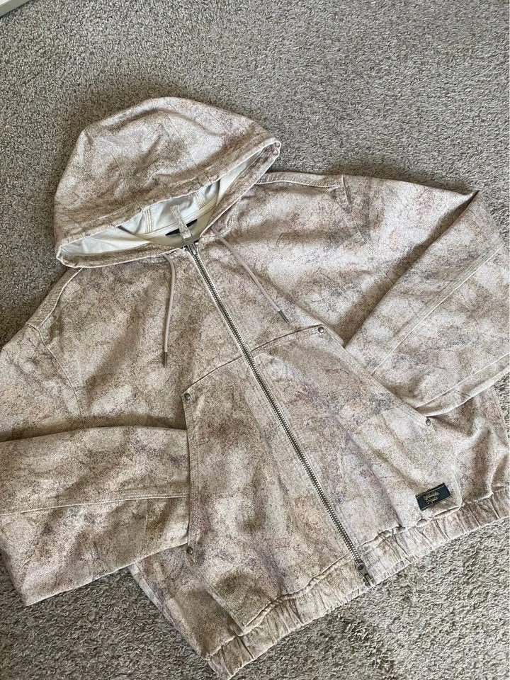 Zara Cropped Zip up Jacket - photo 2
