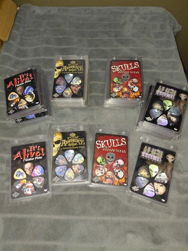 Hot Picks USA Collectible Guitar Picks Lot 48 Packs New Sealed