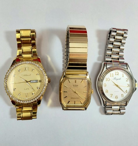 Vintage Watch Lot of 3 - Tisselly, Acqua by Timex, Royale - photo 2